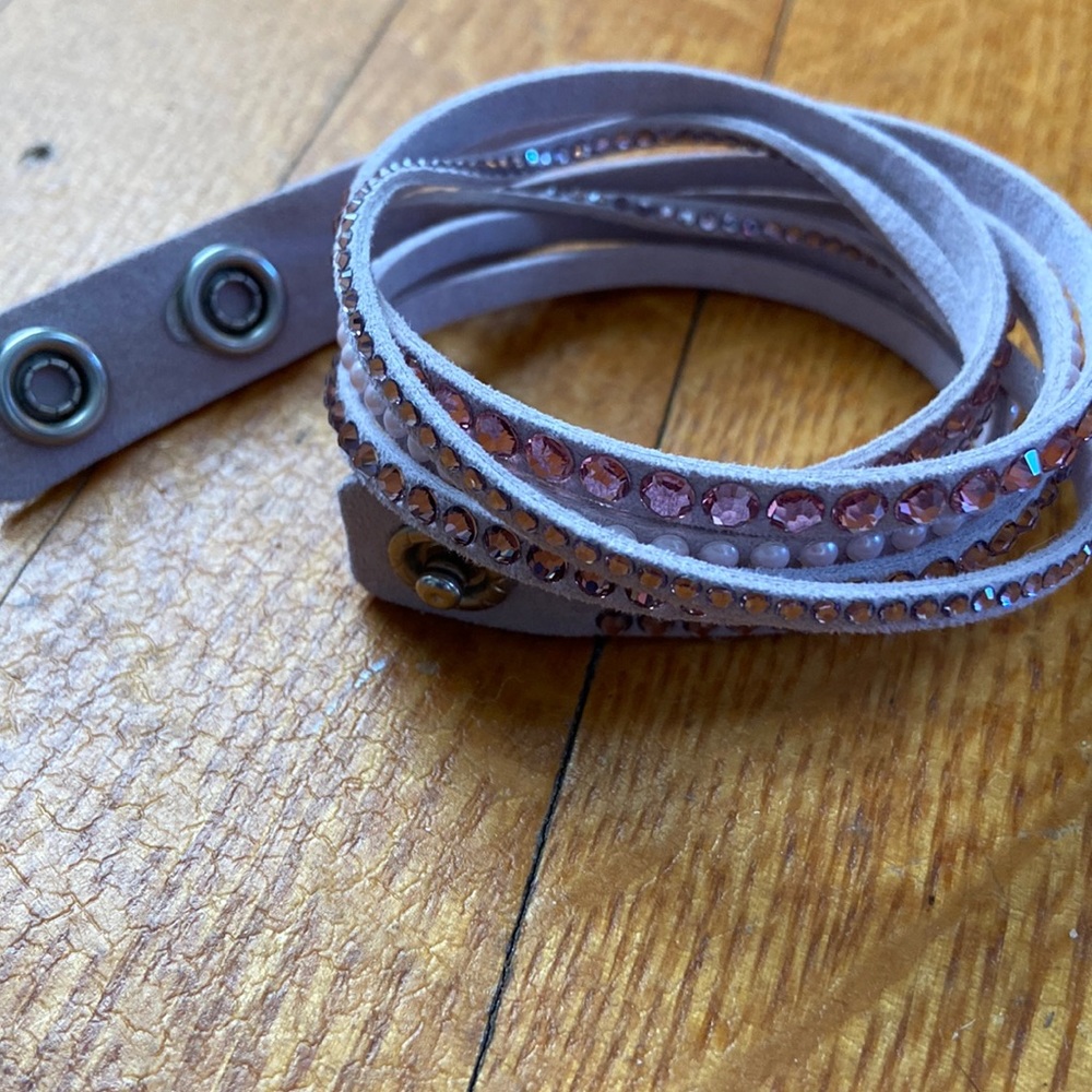 Swarovski wrap bracelet